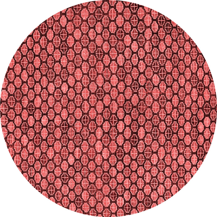 Machine Washable Abstract Red Modern Rug, wshabs4832red
