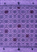 Machine Washable Abstract Purple Modern Area Rugs, wshabs4833pur