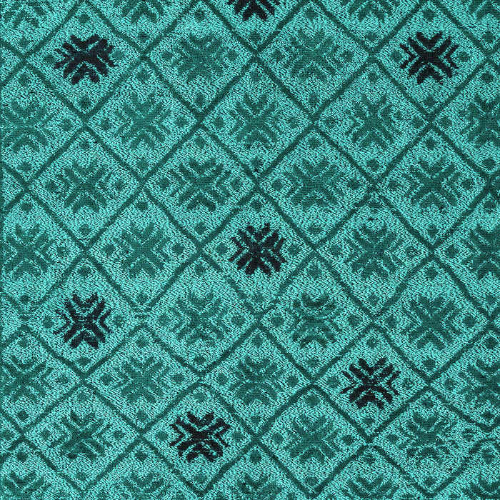 Machine Washable Abstract Turquoise Modern Area Rugs, wshabs4833turq