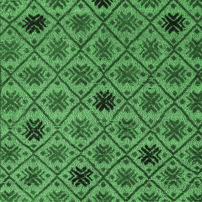 Machine Washable Abstract Emerald Green Modern Area Rugs, wshabs4833emgrn