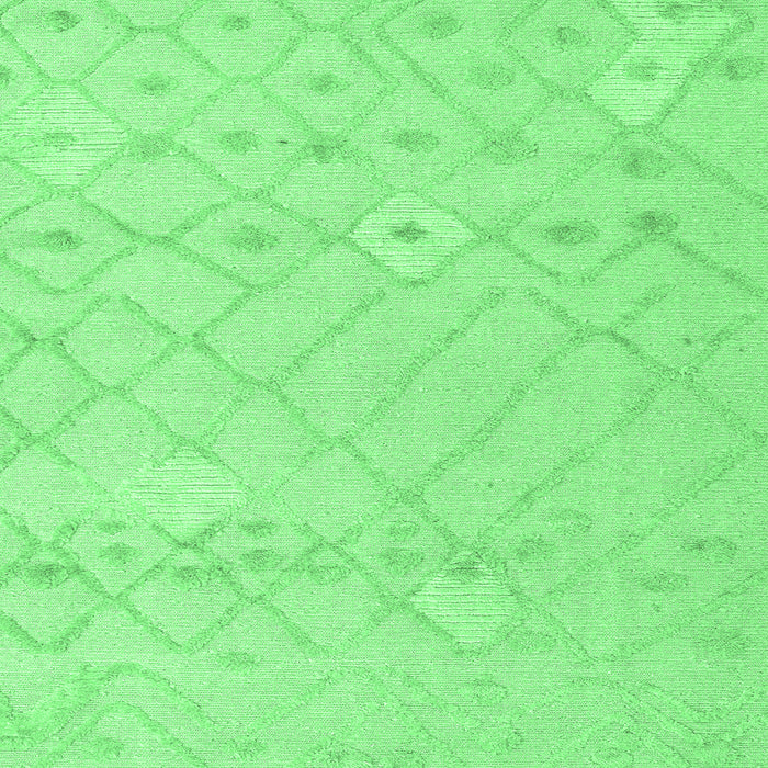 Square Solid Emerald Green Modern Rug, abs4834emgrn