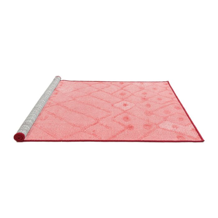 Modern Red Washable Rugs