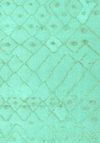 Solid Turquoise Modern Rug, abs4834turq