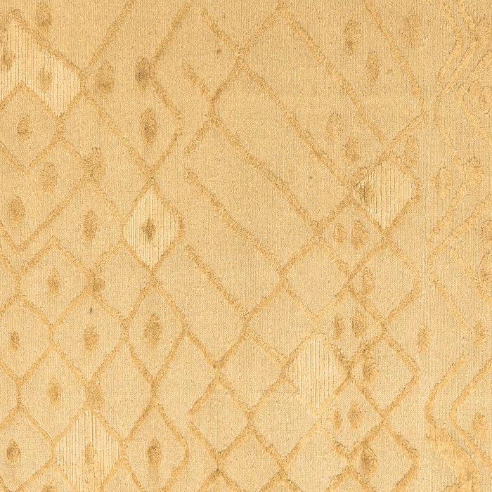 Square Solid Brown Modern Rug, abs4834brn