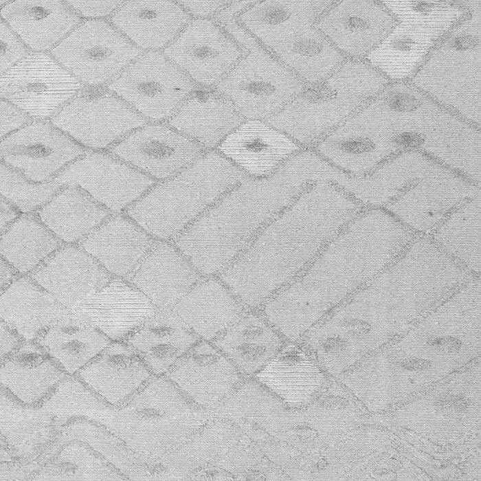 Square Machine Washable Solid Gray Modern Rug, wshabs4834gry