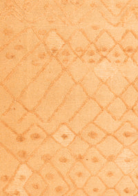 Solid Orange Modern Rug, abs4834org