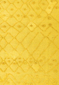 Solid Yellow Modern Rug, abs4834yw