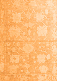 Abstract Orange Modern Rug, abs4835org