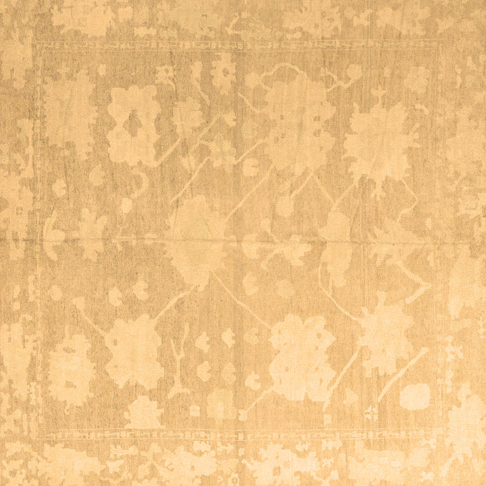 Square Machine Washable Abstract Brown Modern Rug, wshabs4835brn