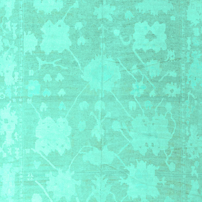 Machine Washable Abstract Turquoise Modern Area Rugs, wshabs4835turq