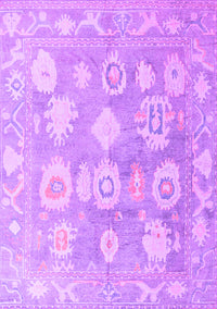 Abstract Purple Modern Rug, abs4836pur