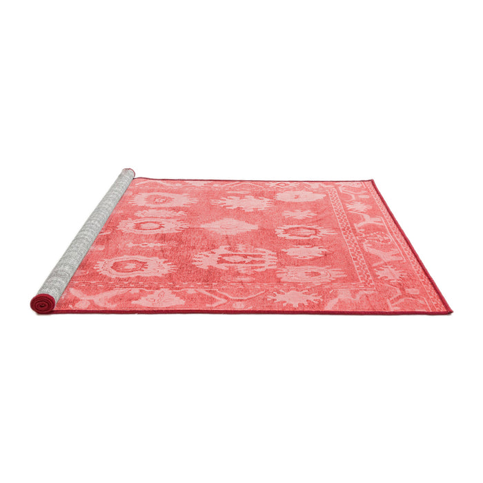 Modern Red Washable Rugs