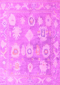 Abstract Pink Modern Rug, abs4836pnk