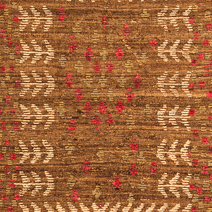 Abstract Orange Modern Rug, abs4837org