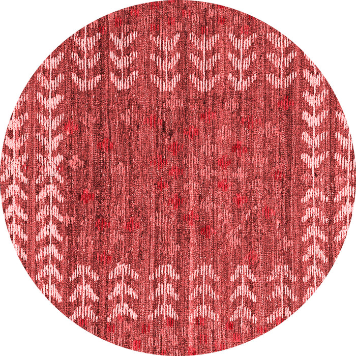 Machine Washable Abstract Red Modern Rug, wshabs4837red