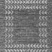 Square Machine Washable Abstract Gray Modern Rug, wshabs4837gry