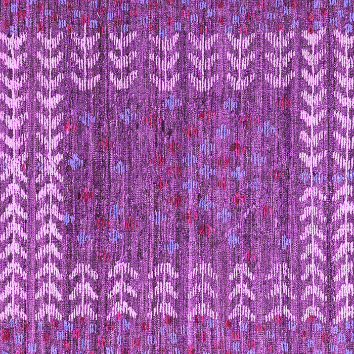 Square Machine Washable Abstract Purple Modern Area Rugs, wshabs4837pur