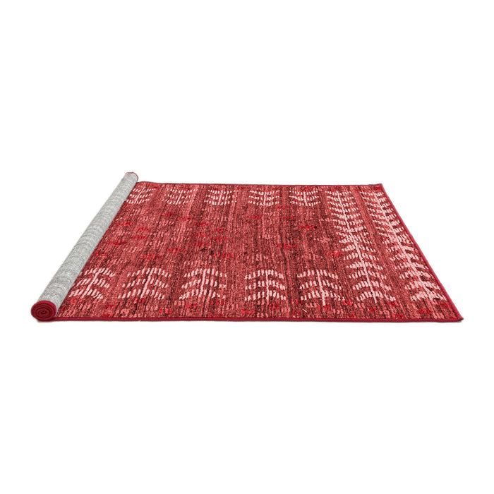 Modern Red Washable Rugs