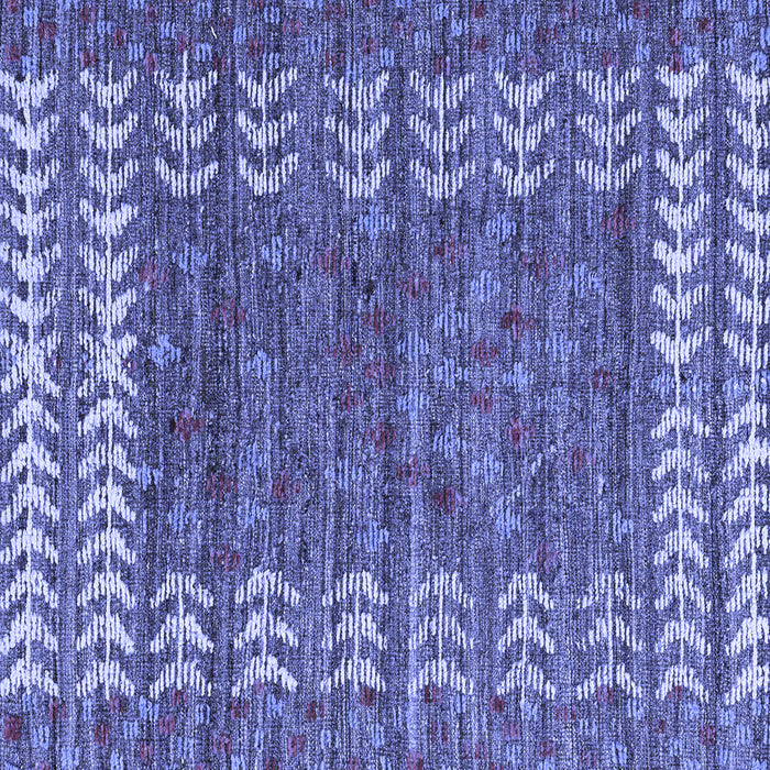 Square Machine Washable Abstract Blue Modern Rug, wshabs4837blu