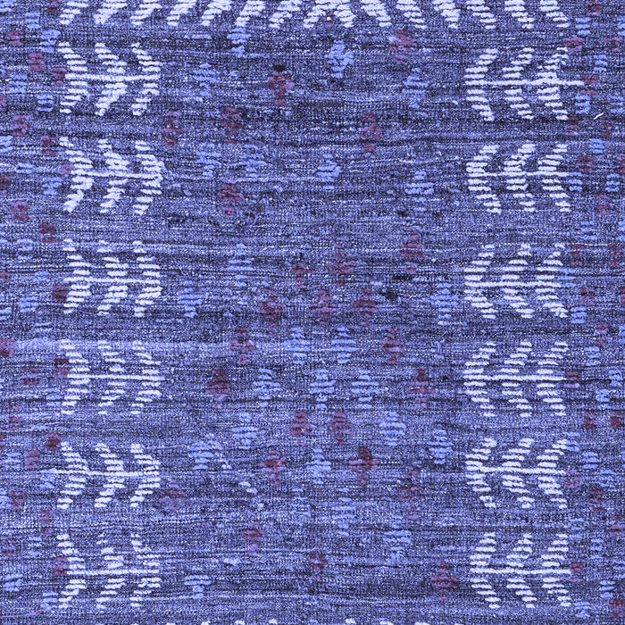 Machine Washable Abstract Blue Modern Rug, wshabs4837blu