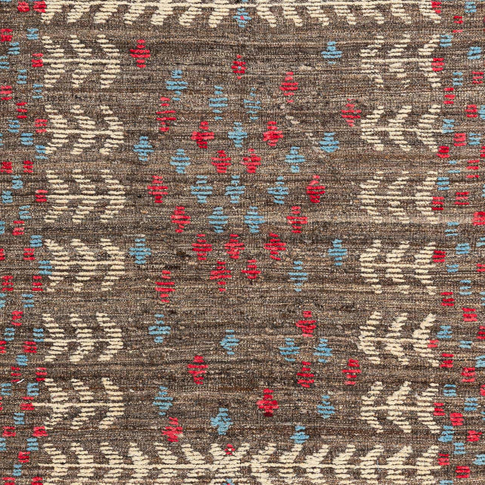 Machine Washable Abstract Camel Brown Rug, wshabs4837