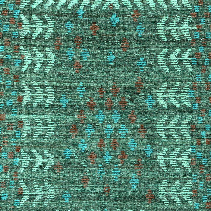 Abstract Turquoise Modern Rug, abs4837turq