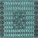 Square Machine Washable Abstract Light Blue Modern Rug, wshabs4838lblu