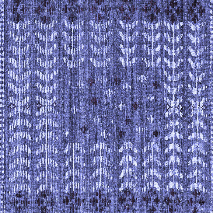 Square Machine Washable Abstract Blue Modern Rug, wshabs4838blu