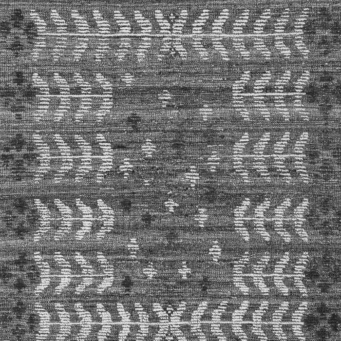 Machine Washable Abstract Gray Modern Rug, wshabs4838gry