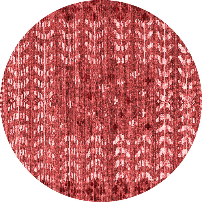 Machine Washable Abstract Red Modern Rug, wshabs4838red