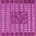 Square Abstract Pink Modern Rug, abs4838pnk