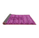 Sideview of Abstract Pink Modern Rug, abs4838pnk