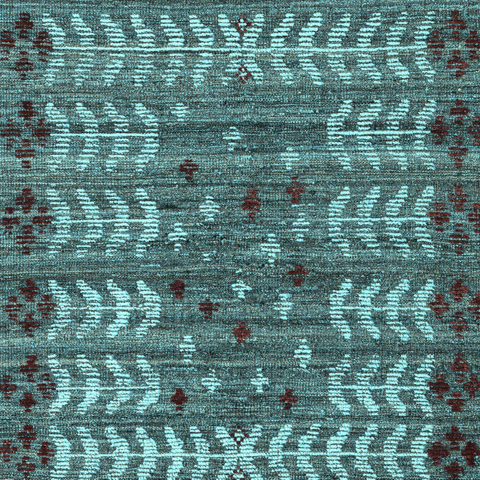 Abstract Light Blue Modern Rug, abs4838lblu