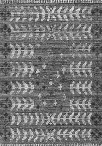 Abstract Gray Modern Rug, abs4838gry