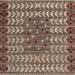 Square Machine Washable Abstract Camel Brown Rug, wshabs4838