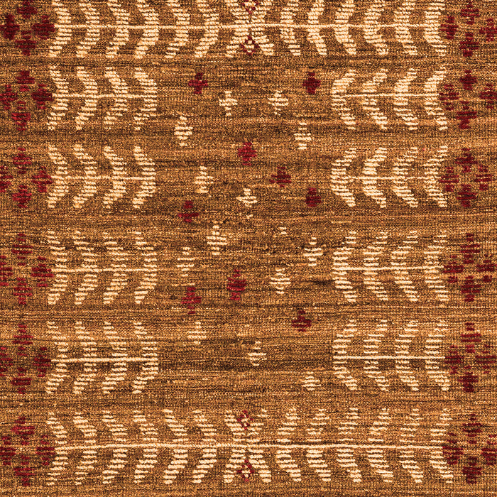 Abstract Orange Modern Rug, abs4838org