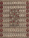 Abstract Camel Brown Modern Rug, abs4838