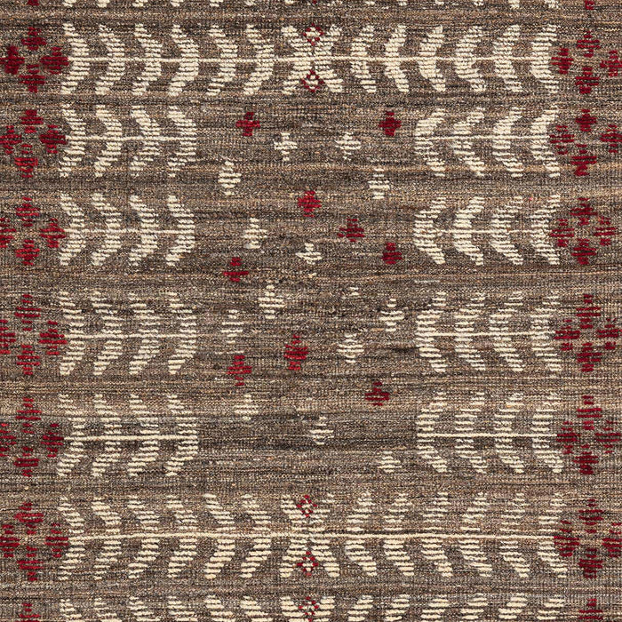 Abstract Camel Brown Modern Rug, abs4838