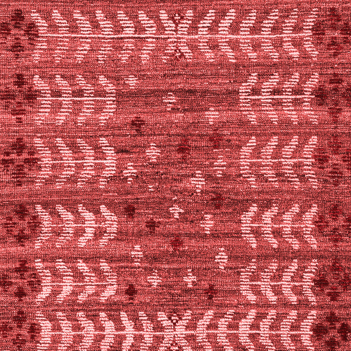 Machine Washable Abstract Red Modern Rug, wshabs4838red