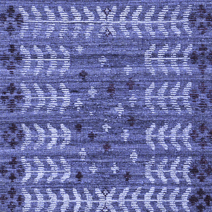 Abstract Blue Modern Rug, abs4838blu