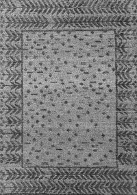 Abstract Gray Modern Rug, abs4839gry