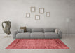 Modern Red Washable Rugs