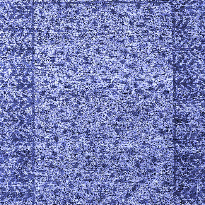 Abstract Blue Modern Rug, abs4839blu