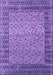 Abstract Purple Modern Rug, abs4839pur