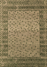 Abstract Brown Modern Rug, abs4839brn