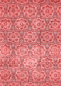 Abstract Red Modern Rug, abs483red