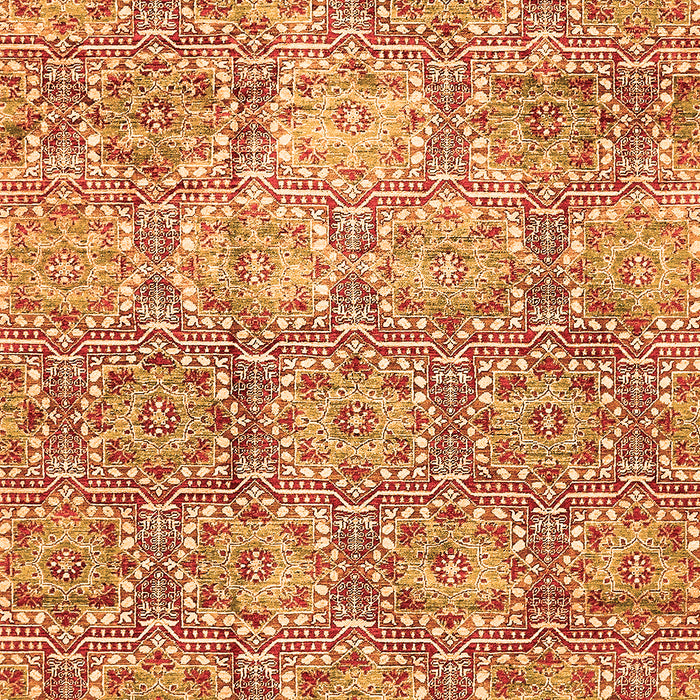 Abstract Orange Modern Rug, abs483org