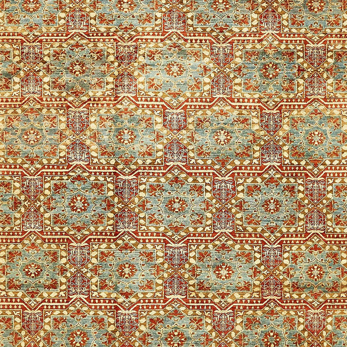 Machine Washable Abstract Yellow Rug, wshabs483