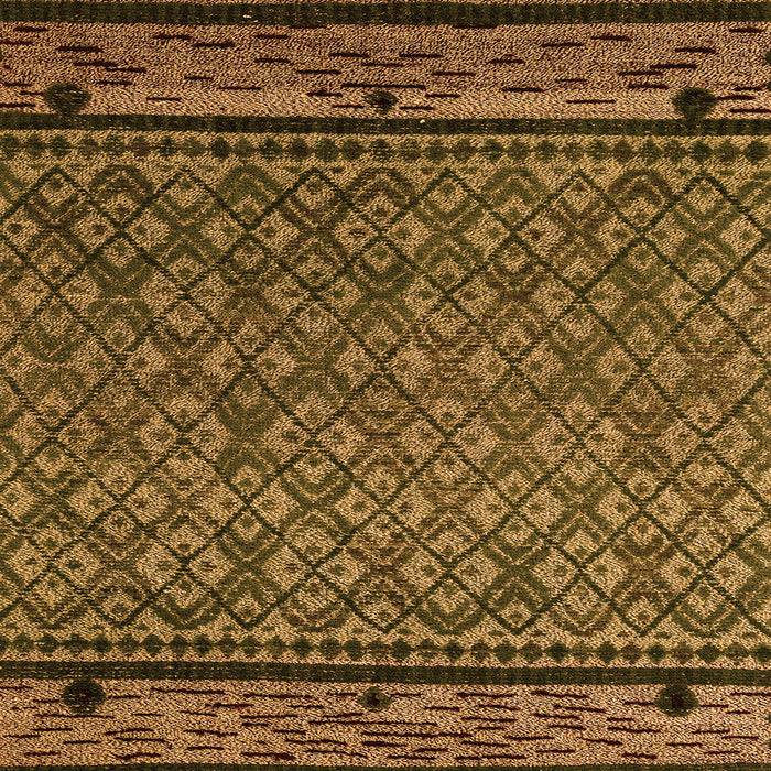 Square Machine Washable Abstract Orange Modern Area Rugs, wshabs4840org