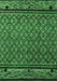 Abstract Emerald Green Modern Rug, abs4840emgrn